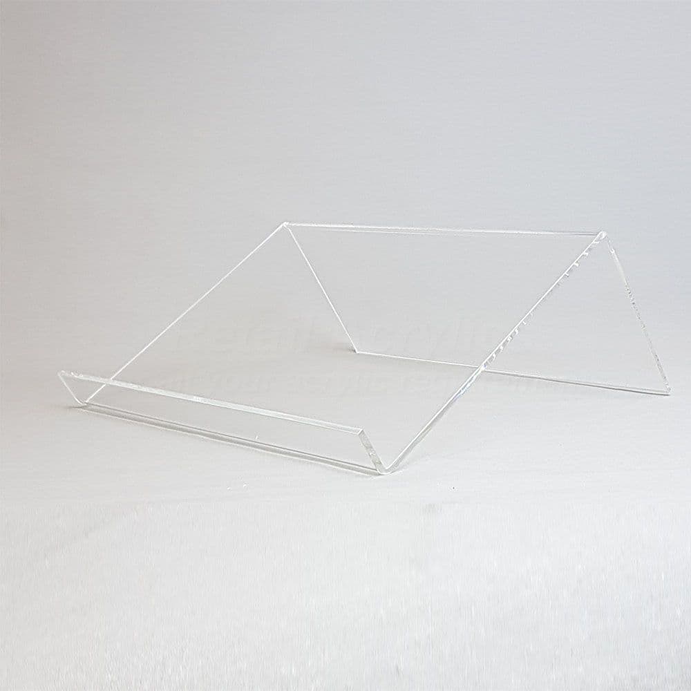 Clear acrylic laptop stand