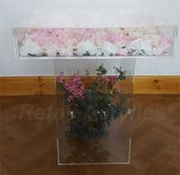 Clear Acrylic Wedding Cake Table