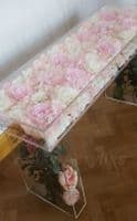 Clear Acrylic Wedding Sweetheart Table