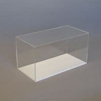 Football Boot Display Case with White Base