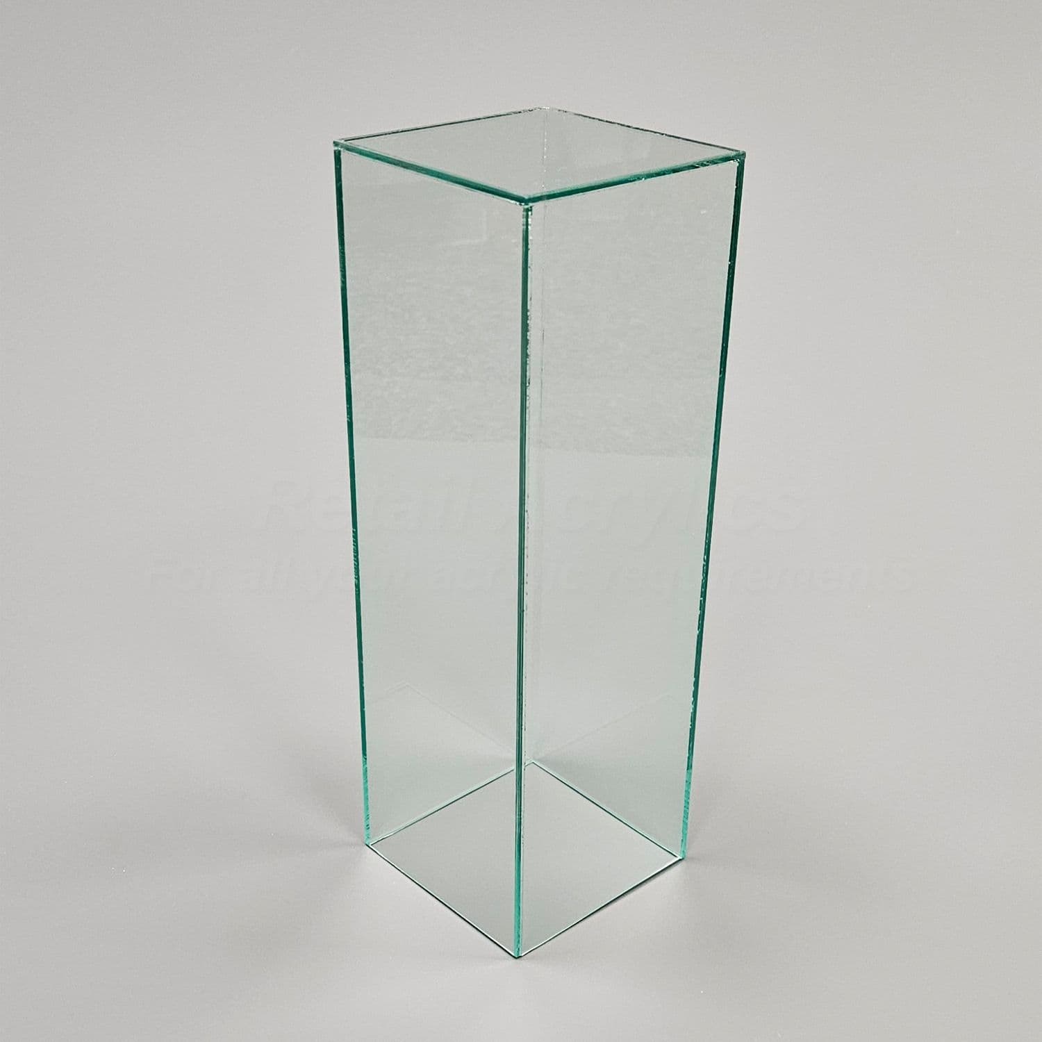 Glass Look Acrylic Pedestal / Plinth