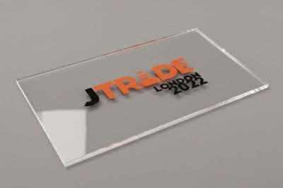 Printed Clear Acrylic Sheet