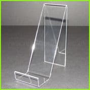 Clear acrylic angled product display stand