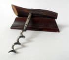 19th Century Antique  Corkscrew Stag Antler Horn Direct Pull T Pull Circa 1900s