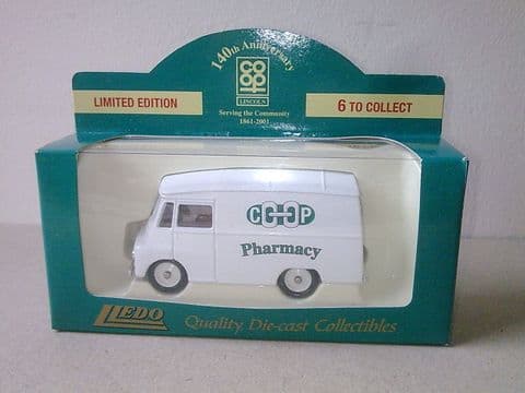 2001 Die Cast Model Lledo Morris LD150 Van Pharmacy Lincoln Co-Op Limited Edition 1 of 5000