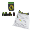 2013 Steve Jackson Games Dino Hunt Dice Game Instructions 10 Dice Cup 2+ Players All Ages Dinosaurs
