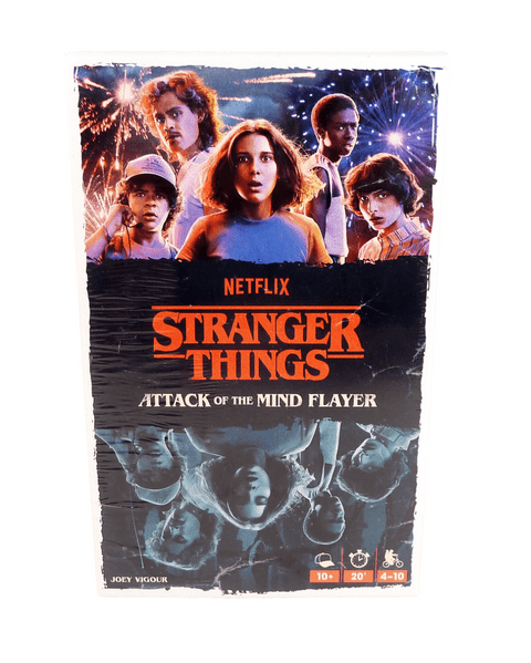 2022 Joey Vigour Netflix Stranger Things Attack of the Mind Flayer Boxed Card Game Unused Sealed 10+