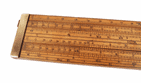 Antique 1849-1882 Dring Fage Tooley St London Customs Excise Double Sided Slide Rule IR Crown Mark