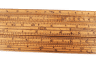 Antique 1849-1882 Dring Fage Tooley St London Customs Excise Double Sided Slide Rule IR Crown Mark