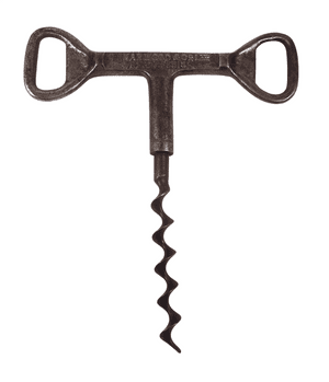 Antique 1916 Ed Marwood & Co Ltd Liverpool Cast Iron Combination Corkscrew Crown Cork Bottle Opener