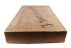 Antique 1936 J Jones Manchester Boar Lane Leeds Costumiers Furriers Packing Postal Box Display Prop