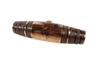 Antique 19th Century English Brass Beau Brummell Roundlet Folding Pocket Corkscrew Brummel