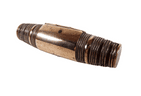 Antique 19th Century English Brass Beau Brummell Roundlet Folding Pocket Corkscrew Brummel