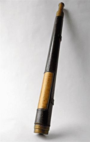 Antique 19th Century Marryat Flag Ships Telescope by William Charles Cox Devonport England Nautical
