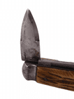 Antique A Milns Sheffield Farmers Agricultral Pocket Knife Knive Stag Jigged Bone Scales Fleam