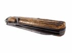 Antique A Milns Sheffield Farmers Agricultral Pocket Knife Knive Stag Jigged Bone Scales Fleam