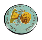 Antique Advertising Buy CWS Goods & Reflect Your Good Taste Labor & Wait Pocket Bag Mirror