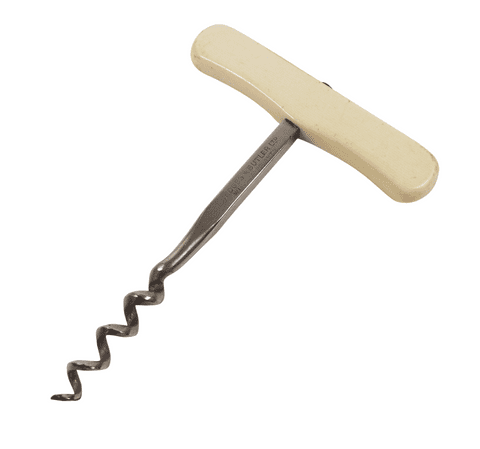 Antique Advertising Hedges & Butler Regent St London Ivorine Casein Bakelite Direct Pull Corkscrew