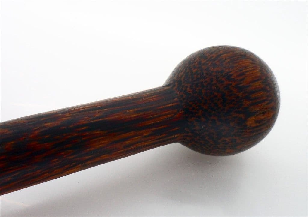 Antique African Palm Wood Knobkierie Walking Stick Cane Tribal