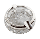 Antique Austrian Cut Glass Silver Mounted Cigar Cigarette Ashtray Alexander Sturm Carinthian State
