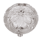 Antique Austrian Cut Glass Silver Mounted Cigar Cigarette Ashtray Alexander Sturm Carinthian State