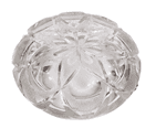Antique Austrian Cut Glass Silver Mounted Cigar Cigarette Ashtray Alexander Sturm Carinthian State