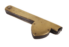 Antique BAM + Brass & Cast Steel Medical Vets Veterinary Pocket 3 Blade Fleam Bloodletting Circ 1880