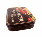 Antique C W & Co London 'Afrikander' Smoking Mixture Tobacco Tin 1930s Covered Wagon Pictorial