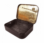 Antique C W & Co London 'Afrikander' Smoking Mixture Tobacco Tin 1930s Covered Wagon Pictorial