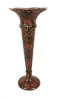 Antique Ceramics A G Richardson & Co Ltd Pottery Crown Ducal Delhi Chintz Pattern Trumpet Vase 1920s