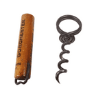 Antique Clough 1910 Patent Advertising Eldridge Pope Dorchester Ales Wood Sheath Corkscrew Cap Lift