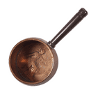 Antique Copper 1896 Penny Coin Mini Miniature Saucepan Pan Sculpture Circa 1920s