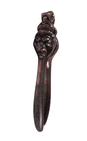 Antique Copper Plated Cast Iron Crowned Lion Nutcracker Nut Cracker Crown