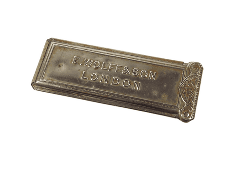 Antique Desk E Wolff & Son London Pencil Refill Leads Metal Case Mechanical Pencil 1900s