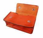 Antique English Kershaw Patent Wide Angle Pocket Bakelite Binoculars Field Opera Glasses Case Racing