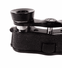Antique English Kershaw Patent Wide Angle Pocket Bakelite Binoculars Field Opera Glasses Case Racing