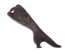 Antique English Steel Ladies Leg Shoe Stocking Top Bottle Opener Schweppes Drinks Circa 1900 Risque