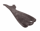 Antique English Steel Ladies Leg Shoe Stocking Top Bottle Opener Schweppes Drinks Circa 1900 Risque