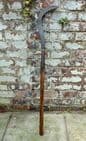 Antique Farming Garden Agricultural Tool CT Skelton Slashing Brushing Hook Curved Slasher Scythe