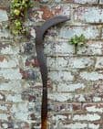 Antique Farming Garden Agricultural Tool CT Skelton Slashing Brushing Hook Curved Slasher Scythe