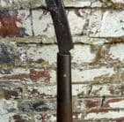 Antique Farming Garden Agricultural Tool Isaac Nash Slashing Brushing Hook Curved Slasher Scythe