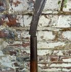 Antique Farming Garden Agricultural Tool Isaac Nash Slashing Brushing Hook Curved Slasher Scythe
