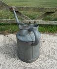 Antique Garden Tool Haws Stourbridge Patent Long Reach Galvanised Galvanized Watering Water Can