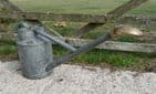 Antique Garden Tool Haws Stourbridge Patent Long Reach Galvanised Galvanized Watering Water Can