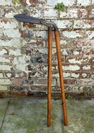 Antique Gardening Tool John W Ward Sheffield Long Handled Garden Lawn Grass Edging Shears