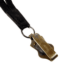 Antique German DRGM Chatelaine Belt Clip On Leather Spectacles Glasses Case Circa 1890s