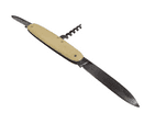 Antique German Folding Halma Solingen Germany Pocket Pen Knife Corkscrew Ivorine Scales Circa 1920s