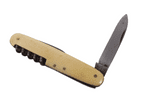 Antique German Folding Halma Solingen Germany Pocket Pen Knife Corkscrew Ivorine Scales Circa 1920s