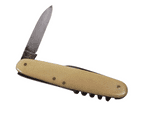 Antique German Folding Halma Solingen Germany Pocket Pen Knife Corkscrew Ivorine Scales Circa 1920s