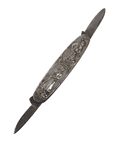 Antique German Folding Sporting Twin Blade Pocket Pen Knife Tennis Football Croquet 1910s Sport